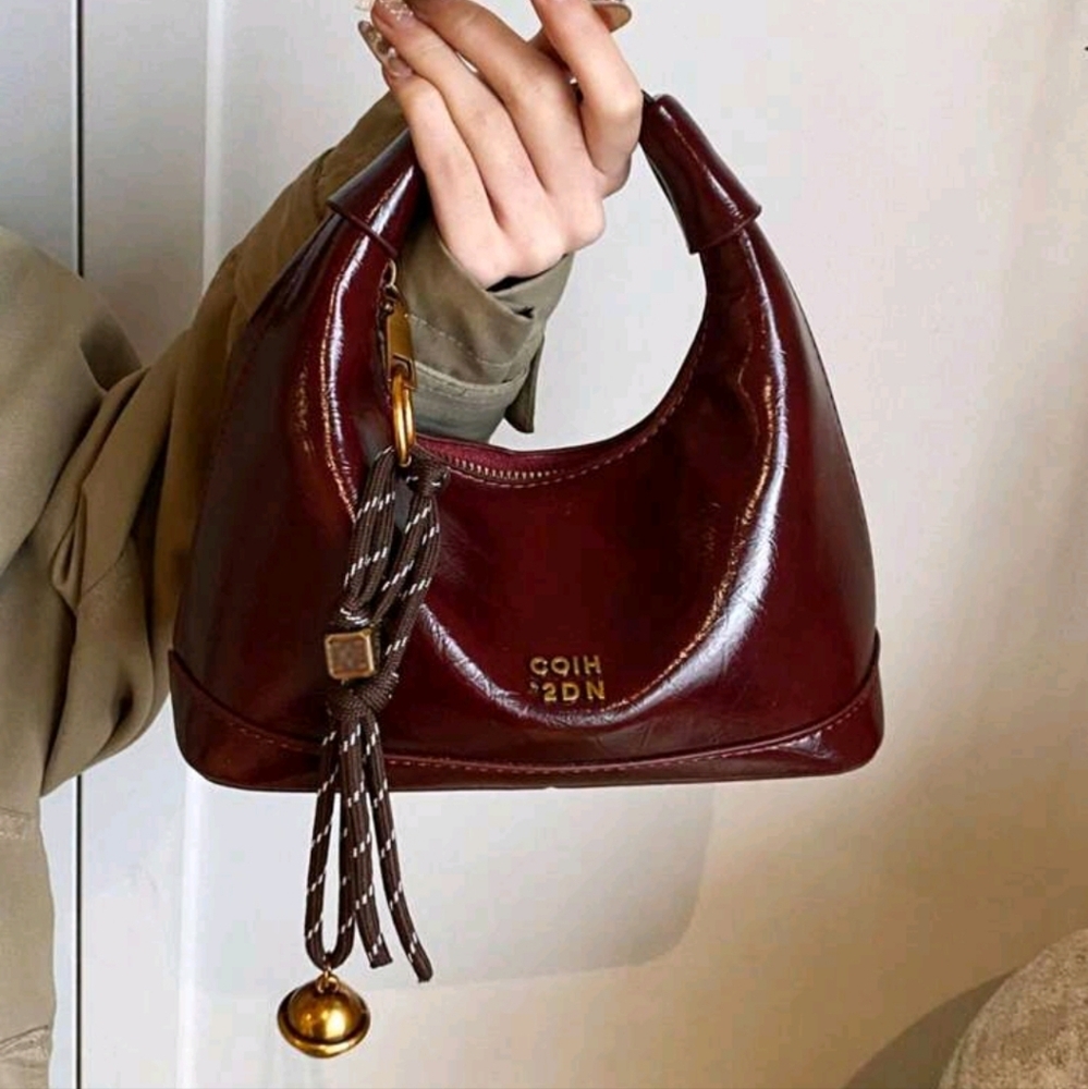 Snake Skin Woven Solid Color PU Leather Minimalist Women Tote Handbag, Versaille
